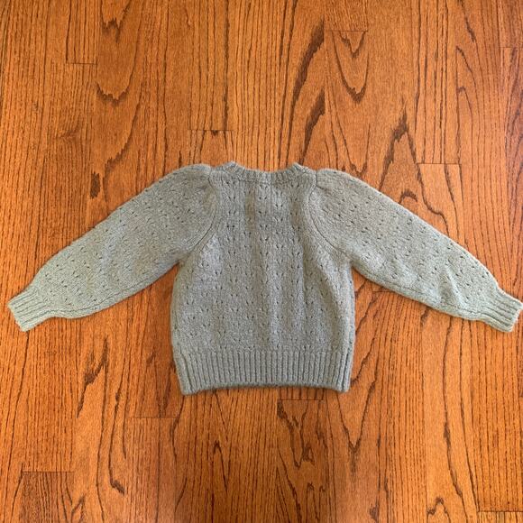 Rylee + Cru Balloon Sweater | Dusty Blue | Size 4-5 Years - Picture 5 of 11